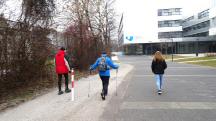  Wanderroute auf den Campusweg 